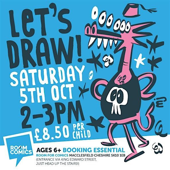 LET'S DRAW! Saturday cartoon art club