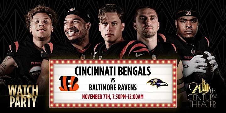 Bengals vs. Ravens Watch Party