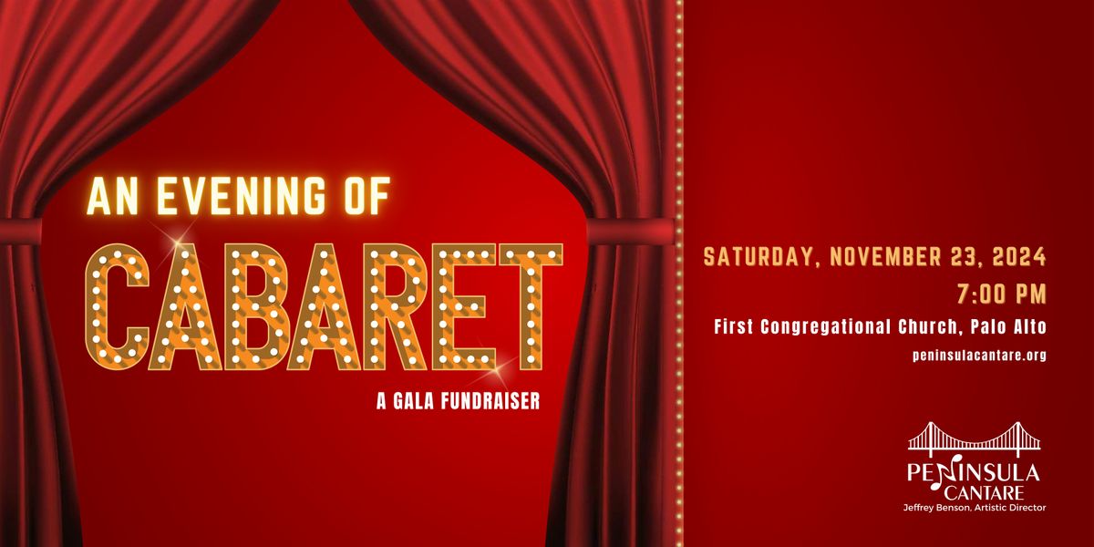 An Evening of Cabaret - A Gala Fundraiser