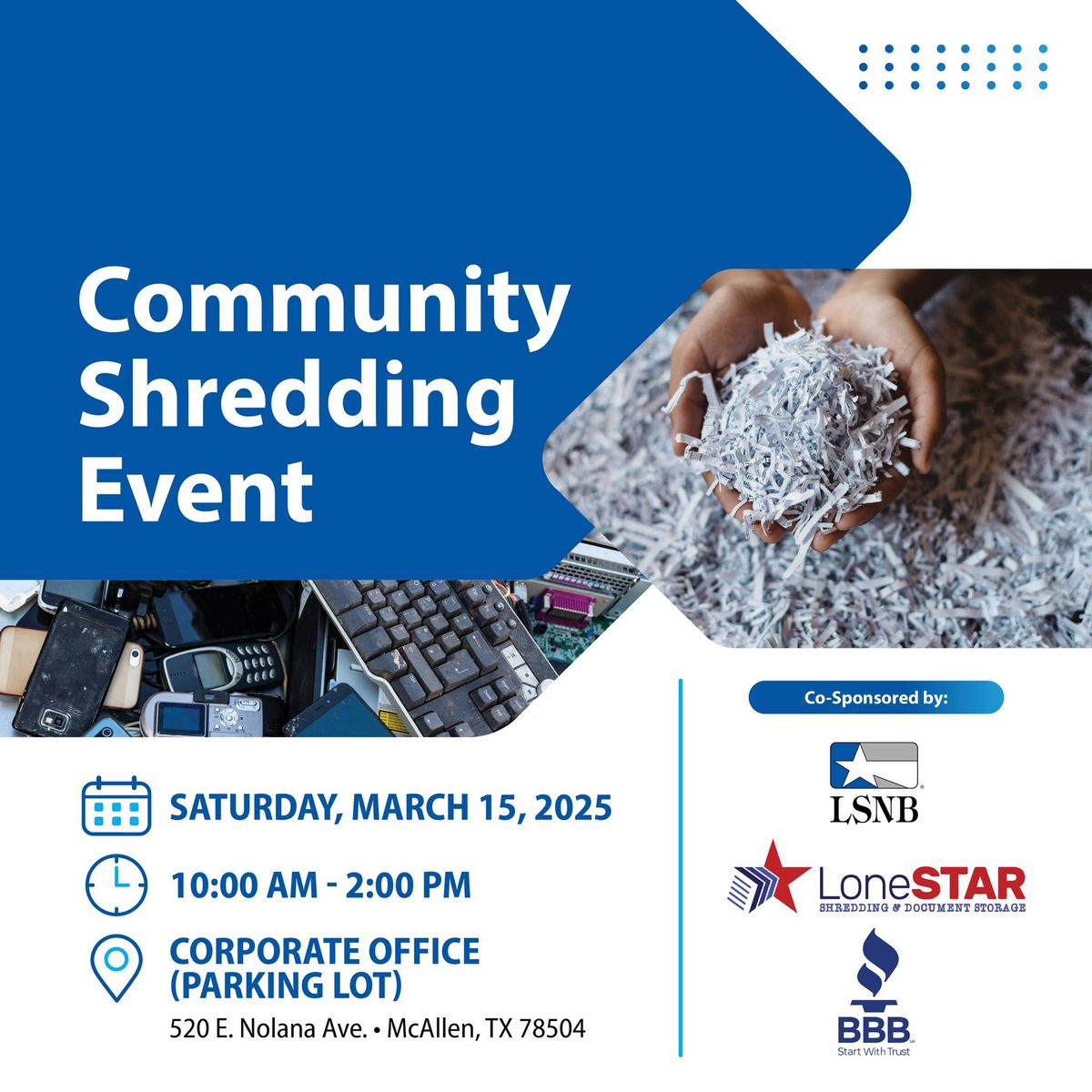 LSNB Shredding Event 