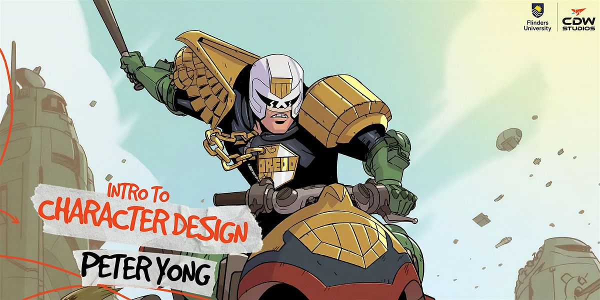 Introduction to Character Design with Peter Yong (Adelaide & Online)