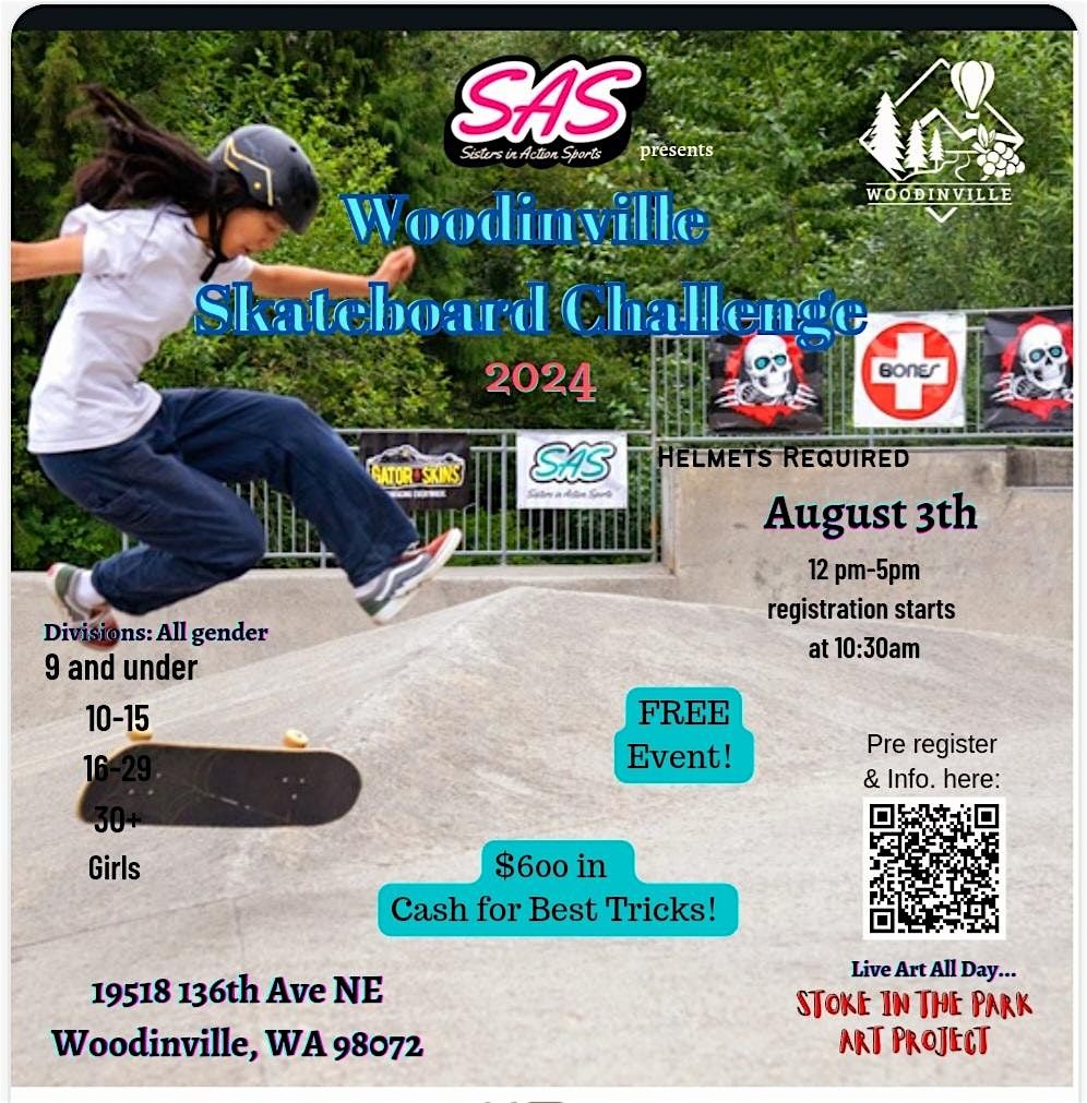 Woodinville Skateboard Challenge 2024