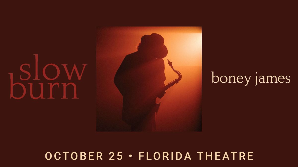 Boney James: Slow Burn Tour