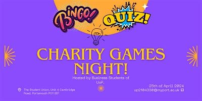 Charity Games Night