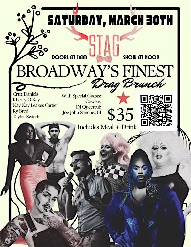 BROADWAY'S FINEST Drag Brunch