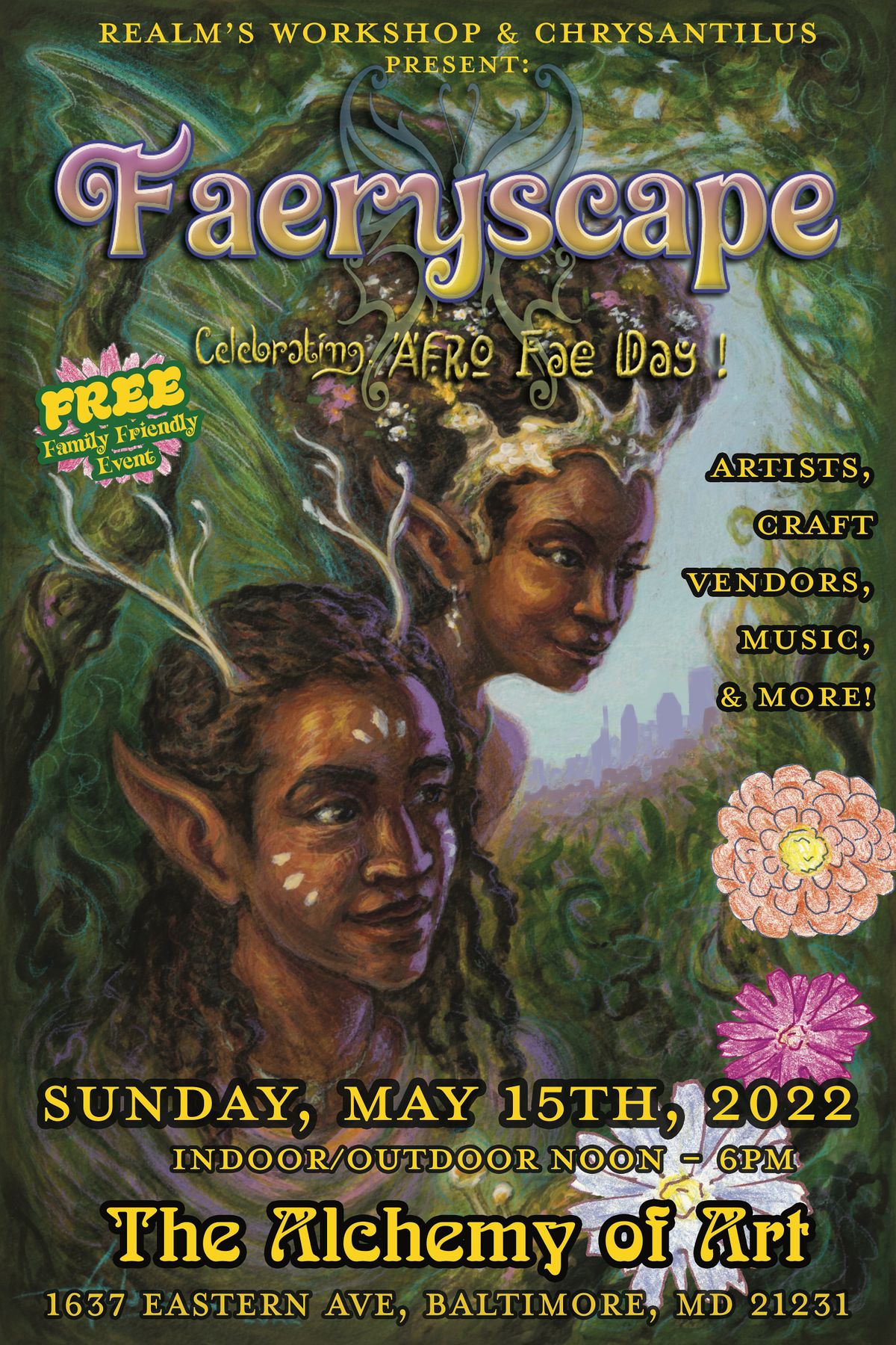 Faeryscape 2022: Afro Fae Day