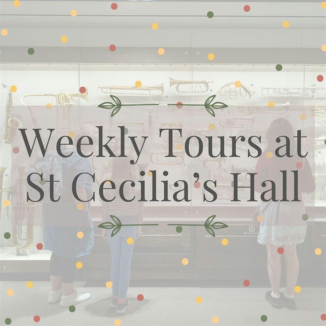 Weekly Tours: July Tours at St Cecilia's Hall