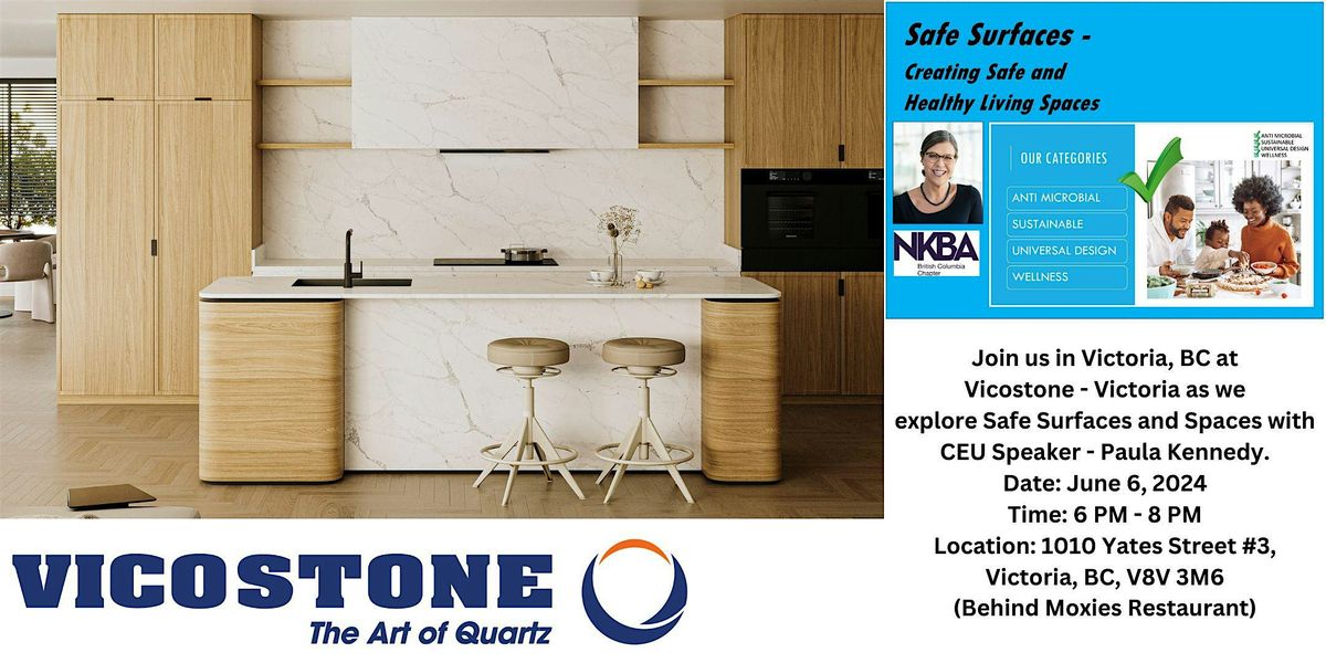 Join Us in Victoria, BC - Safe Surfaces and Spaces