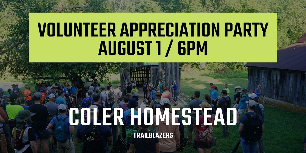 Volunteer Appreciation Party