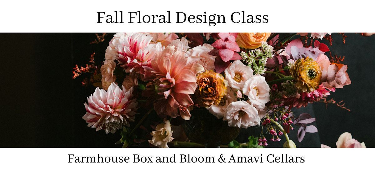 Fall Floral Design Class