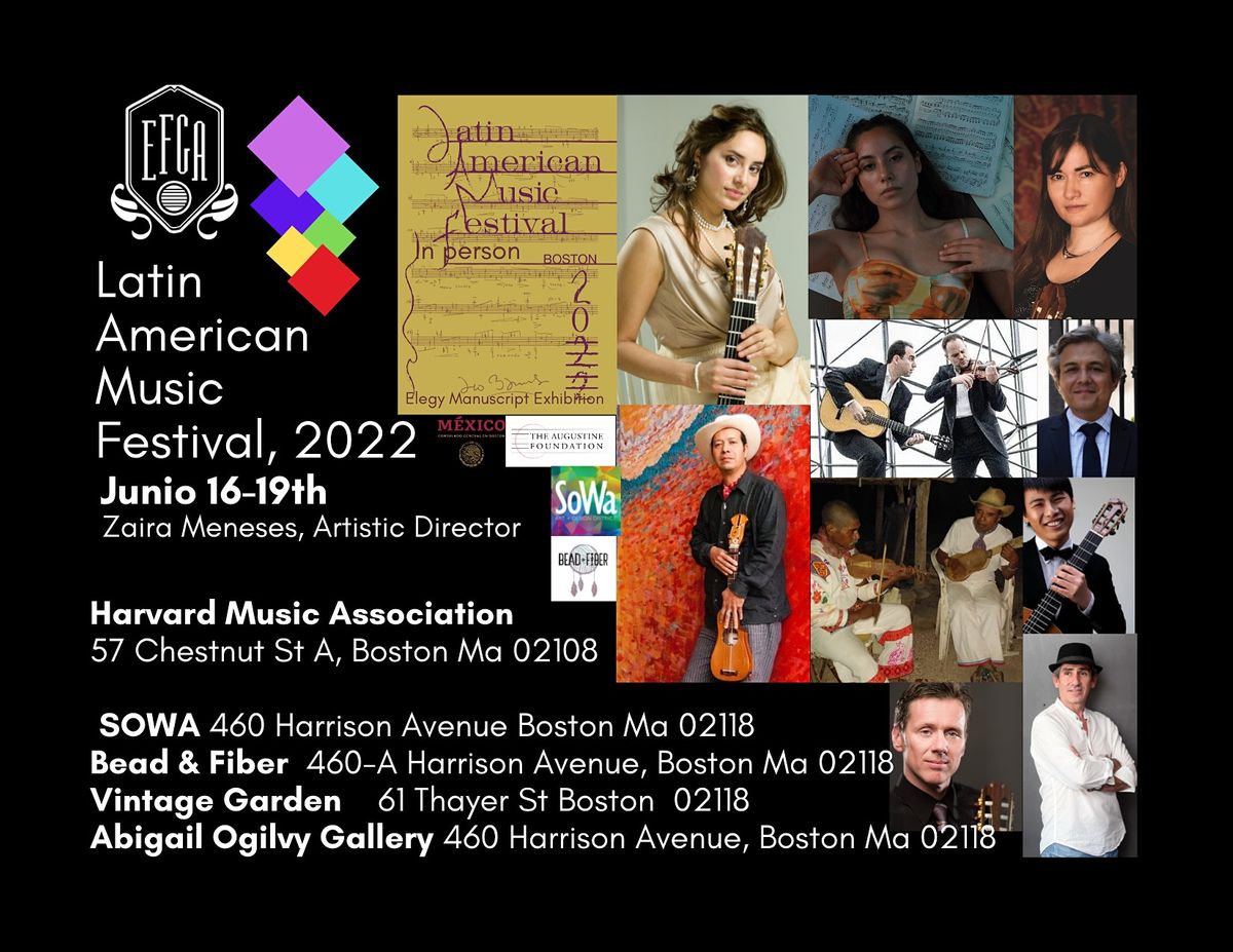 Latin American Music Festival, 2022 Concerts & Conversation Tickets