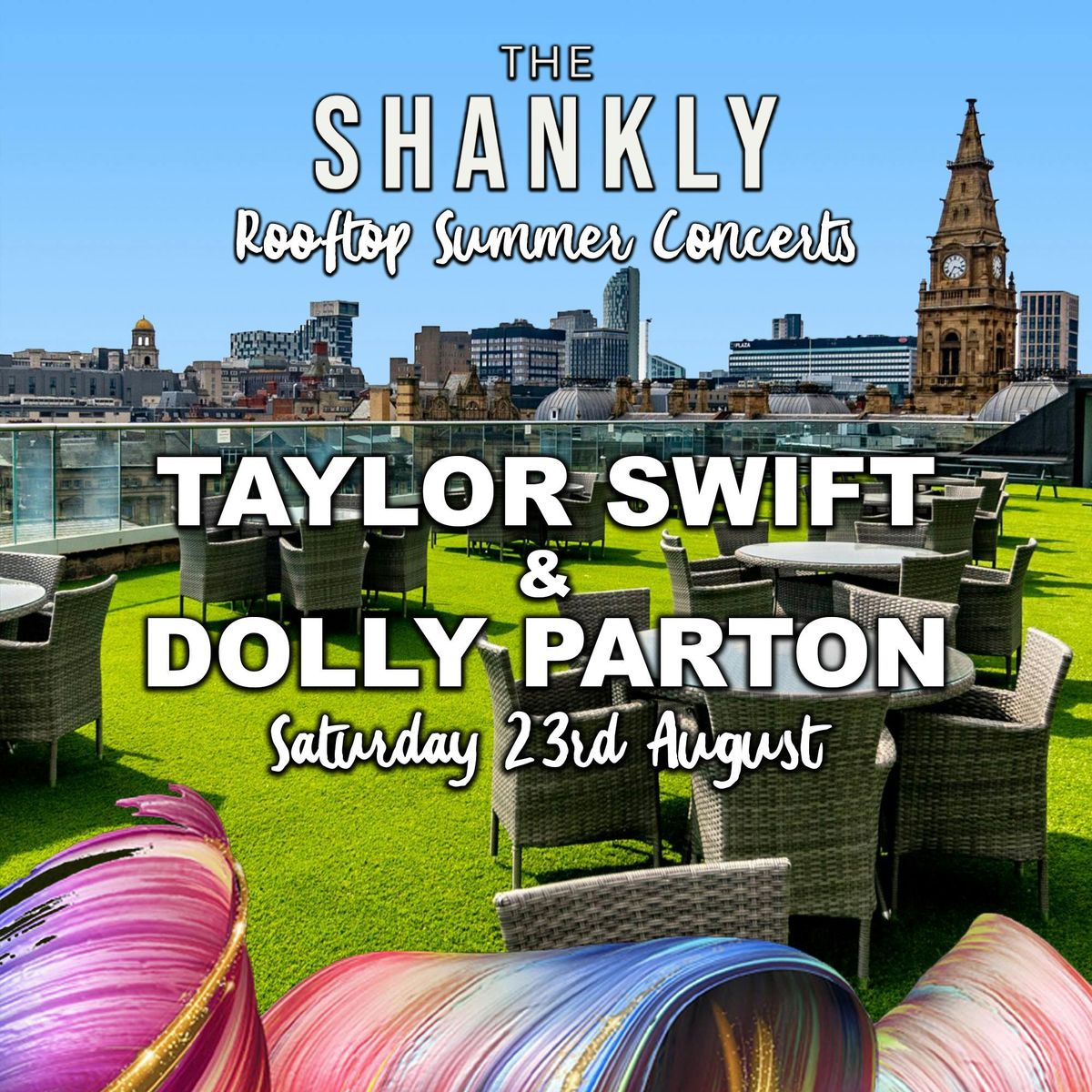 Taylor Swift Vs Dolly Parton - The Shankly Rooftop Summer Concert 