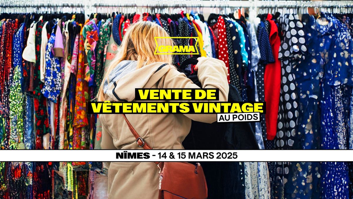 GRAMA VINTAGE @ Centre co Carr\u00e9 Sud (N\u00eemes)