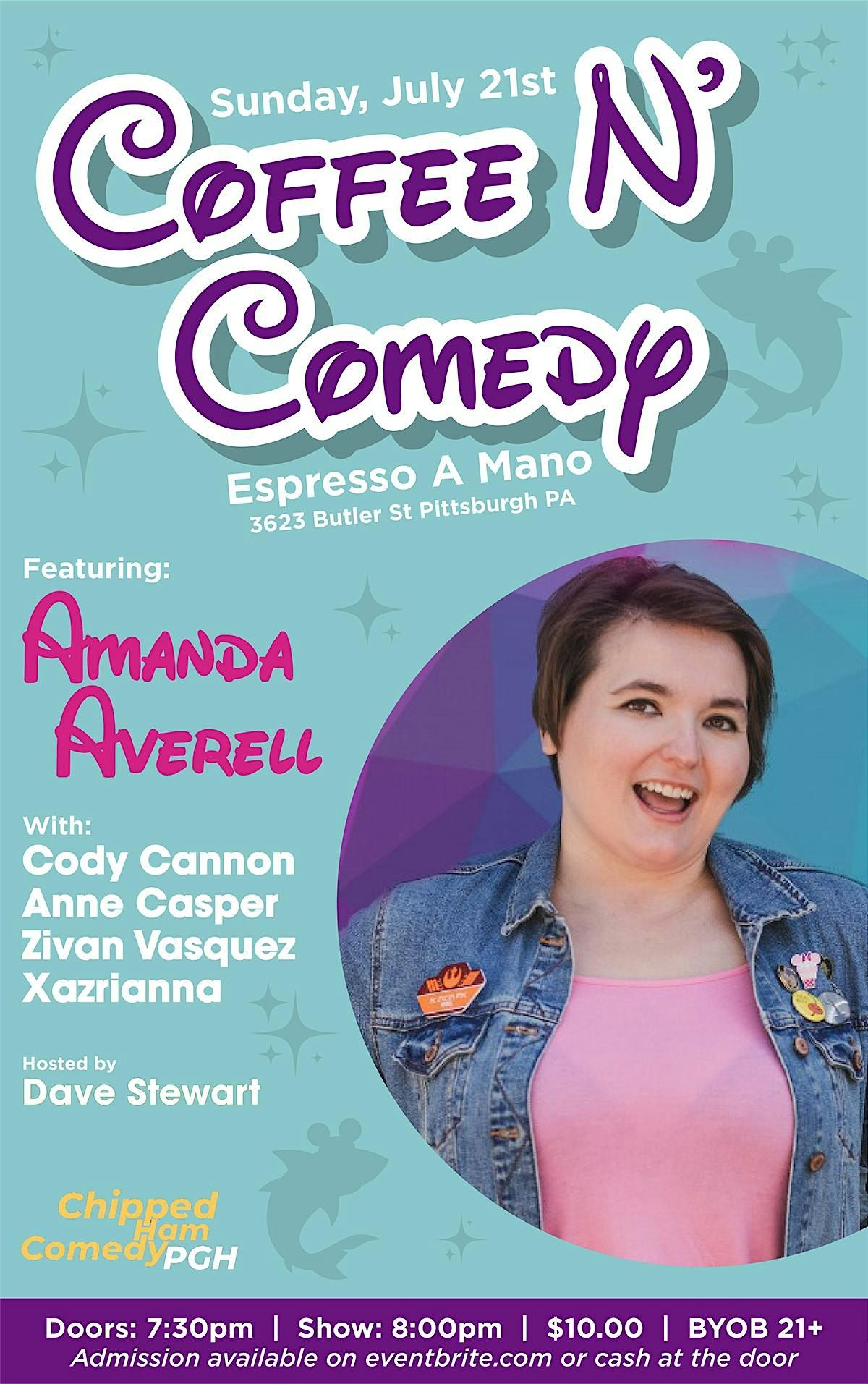 Coffee n Comedy featuring Amanda Averell