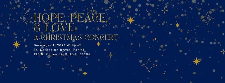 Hope, Peace and Love: A Christmas Concert