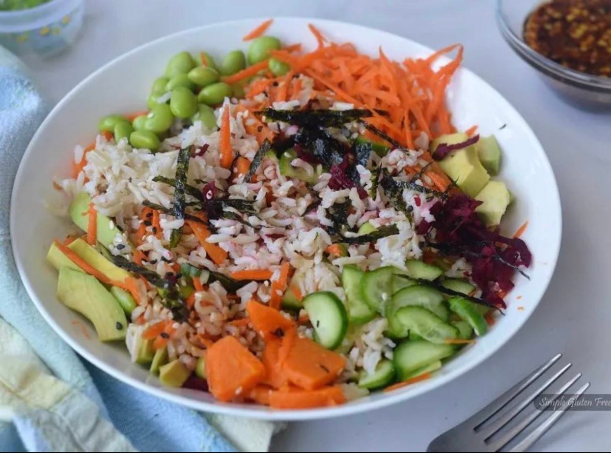 Free Community Meal: Veggie Sushi Bowl