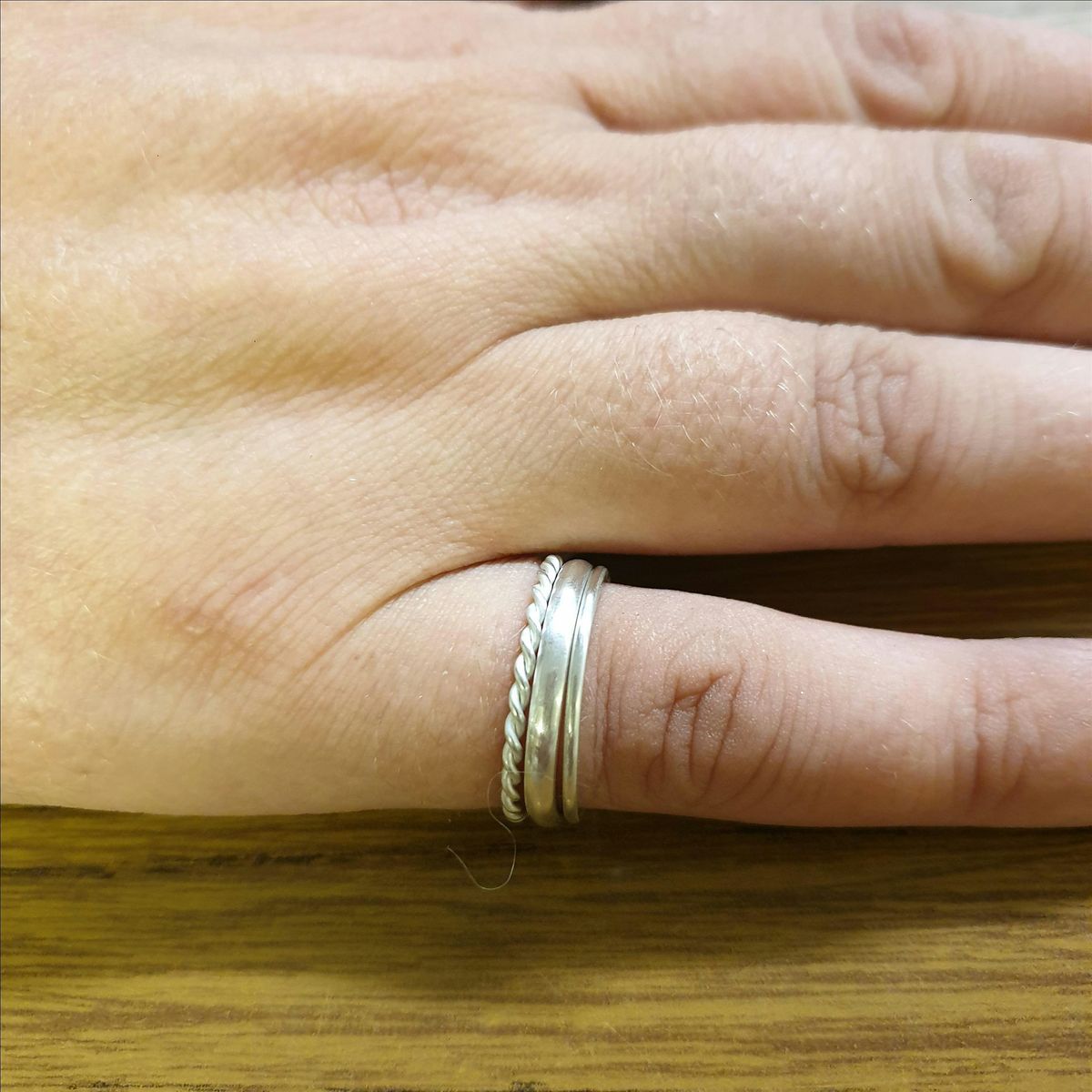 Silver Stacking Rings - Saturday Workshop