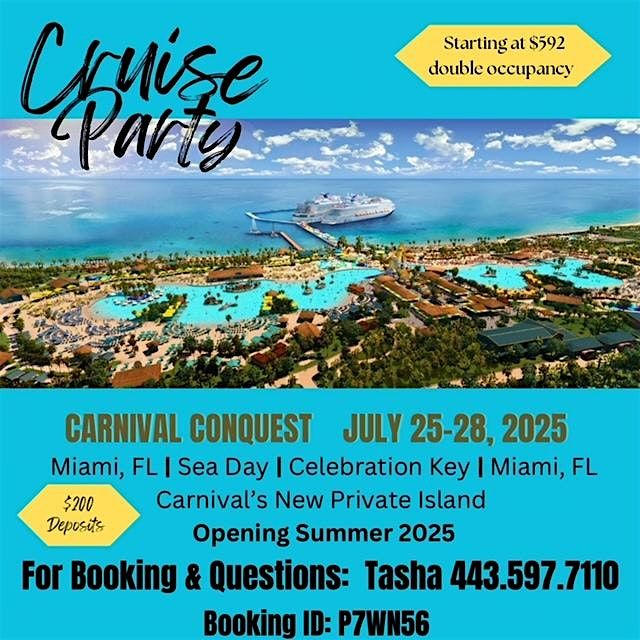 Carnival Weekend Cruise Summer 2025