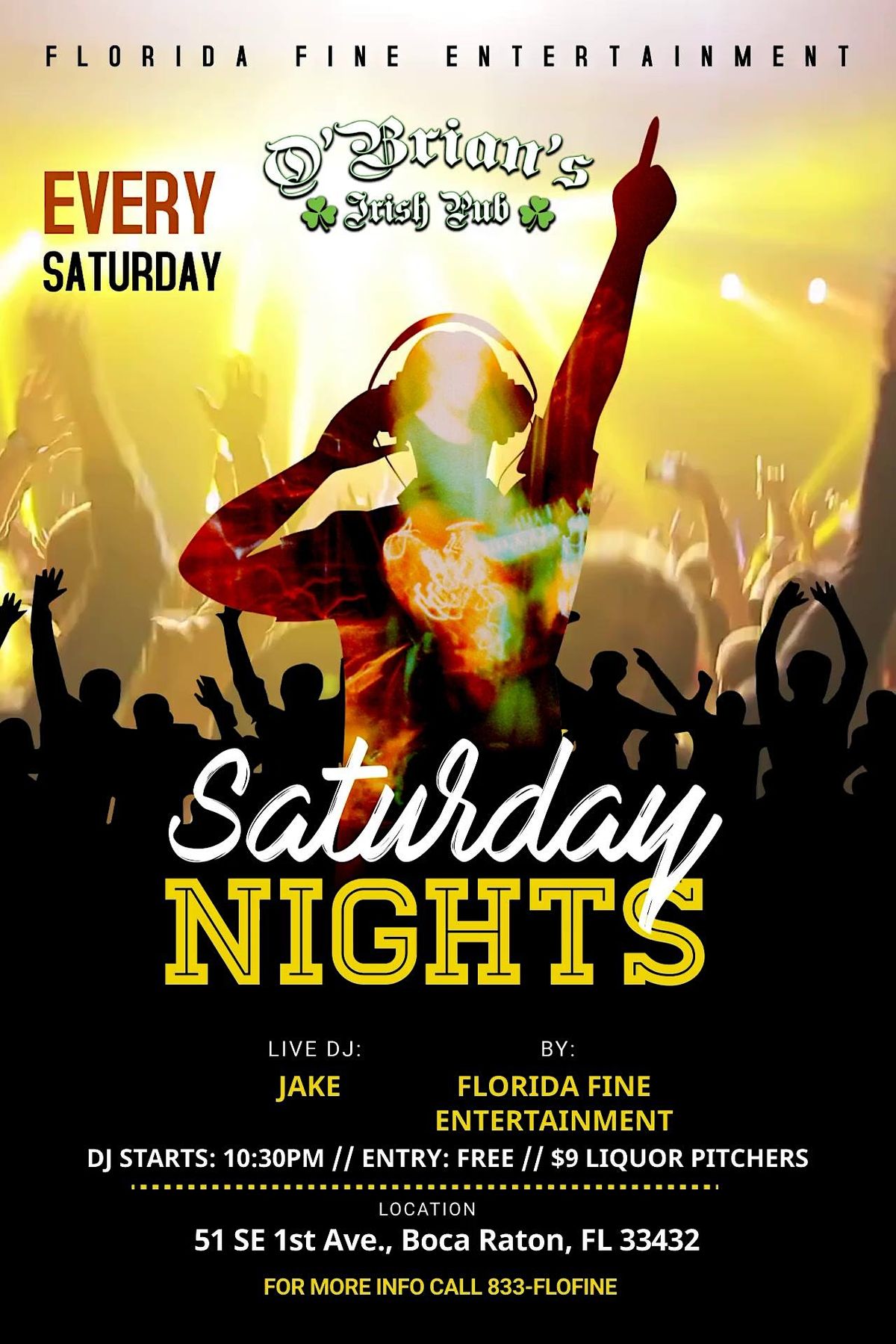 Every Saturday - Dance with DJ Jake! $4 Coronas\/Highnoons, $9 Liq Pitchers!