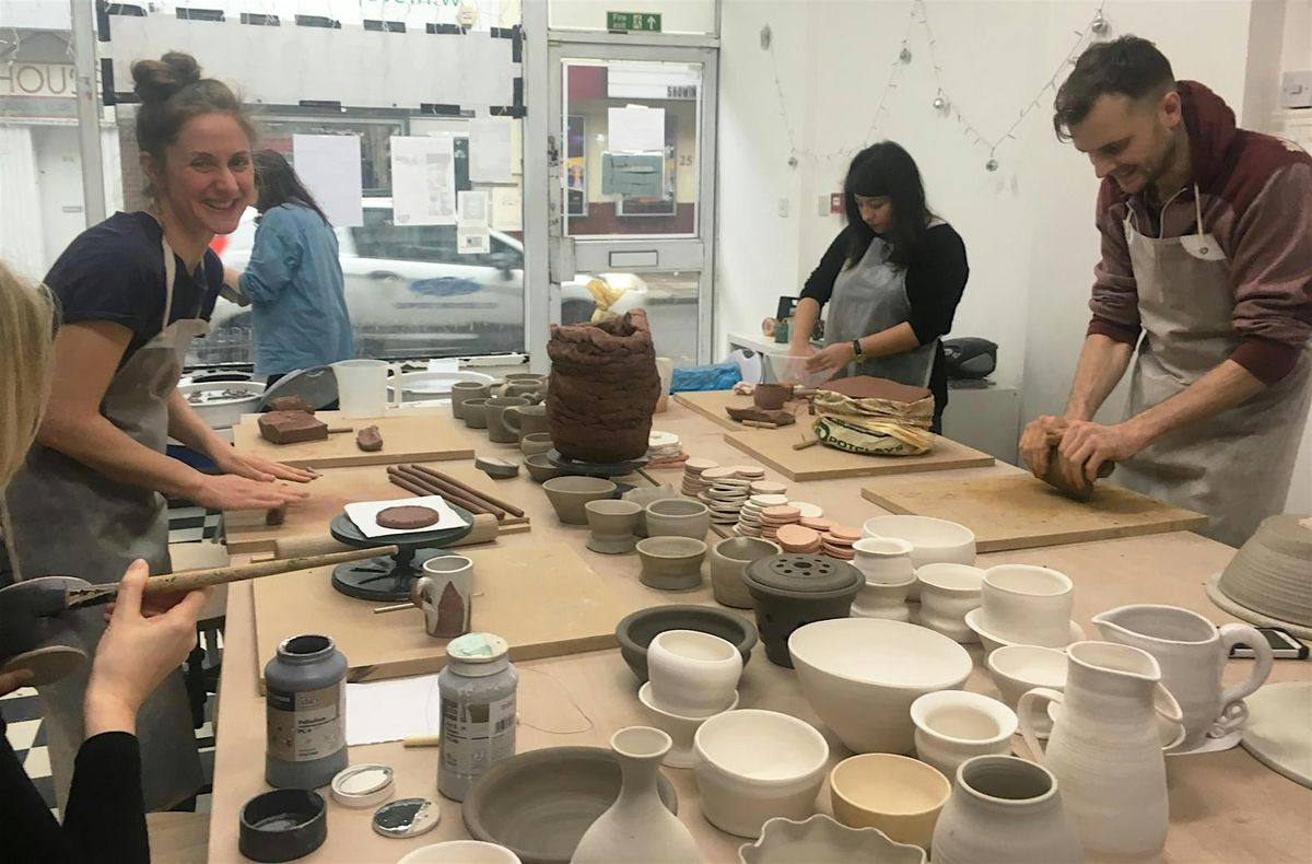 4Wk Intro to pottery foundation starts Sunday 9th February 10.30am-12.45pm