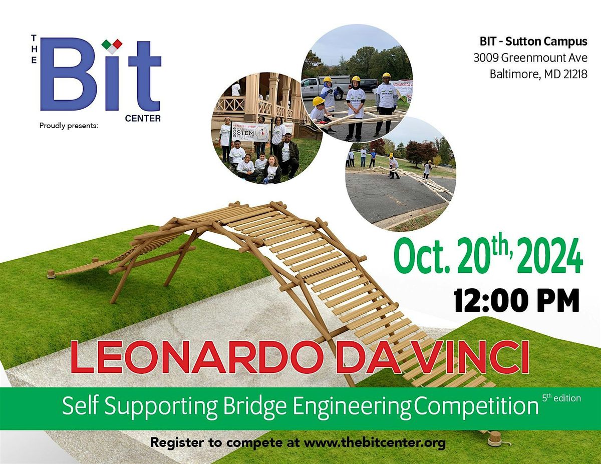 Leonardo Da Vinci Self Supporting Bridge Engineering Competition 2024 - 5th