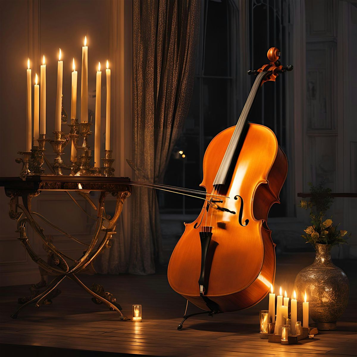 Solo Cello by Candlelight at the Jerome