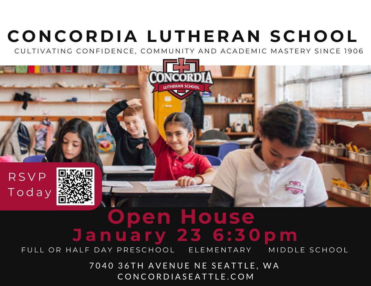 Concordia Lutheran School Open House 