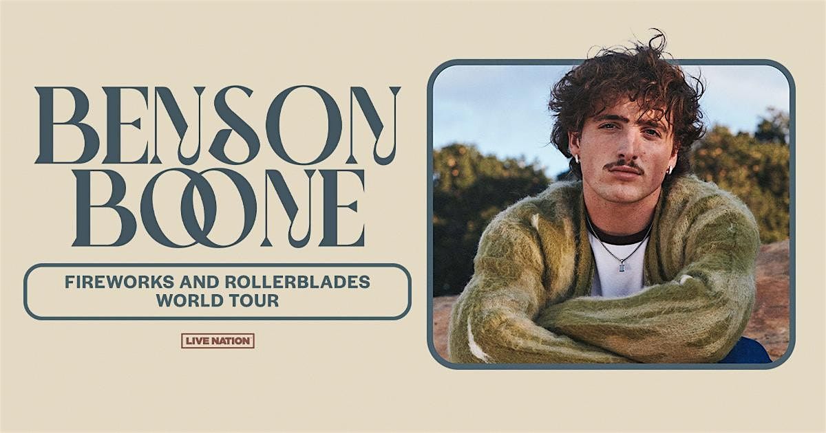 Benson Boone San Francisco Tickets