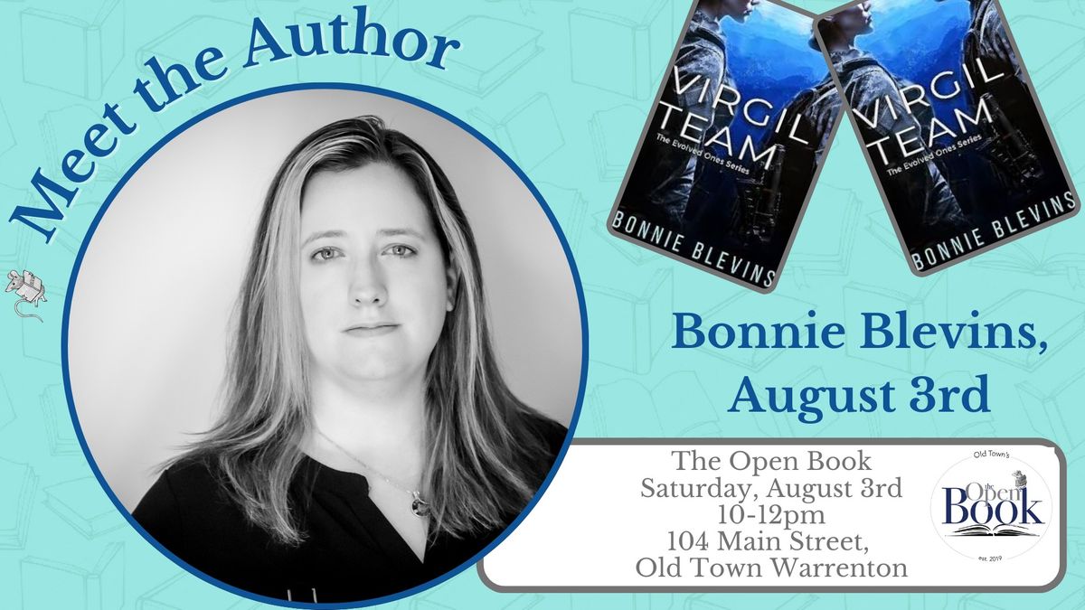 1st Saturdays, Meet the Author Series with Bonnie Blevins