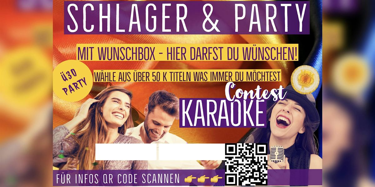 Schlagerparty & Karaokecontest