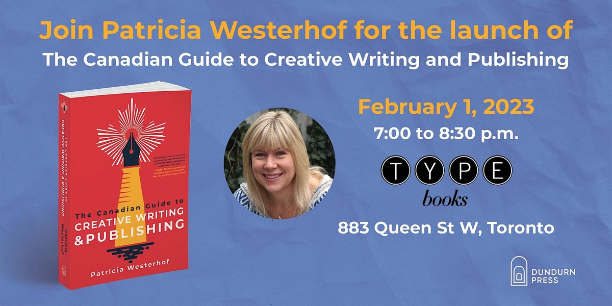 Book Launch of The Canadian Guide to Creative Writing & Publishing