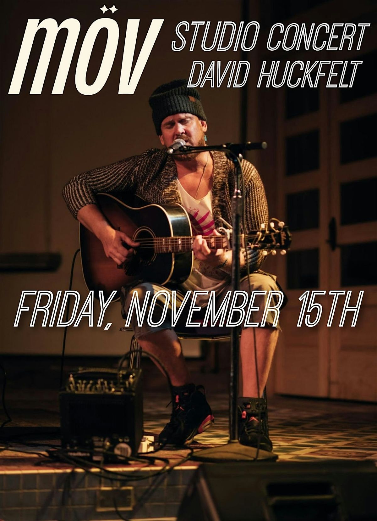 M\u00d6V YOGA: STUDIO "HOUSE CONCERT" with DAVID HUCKFELT