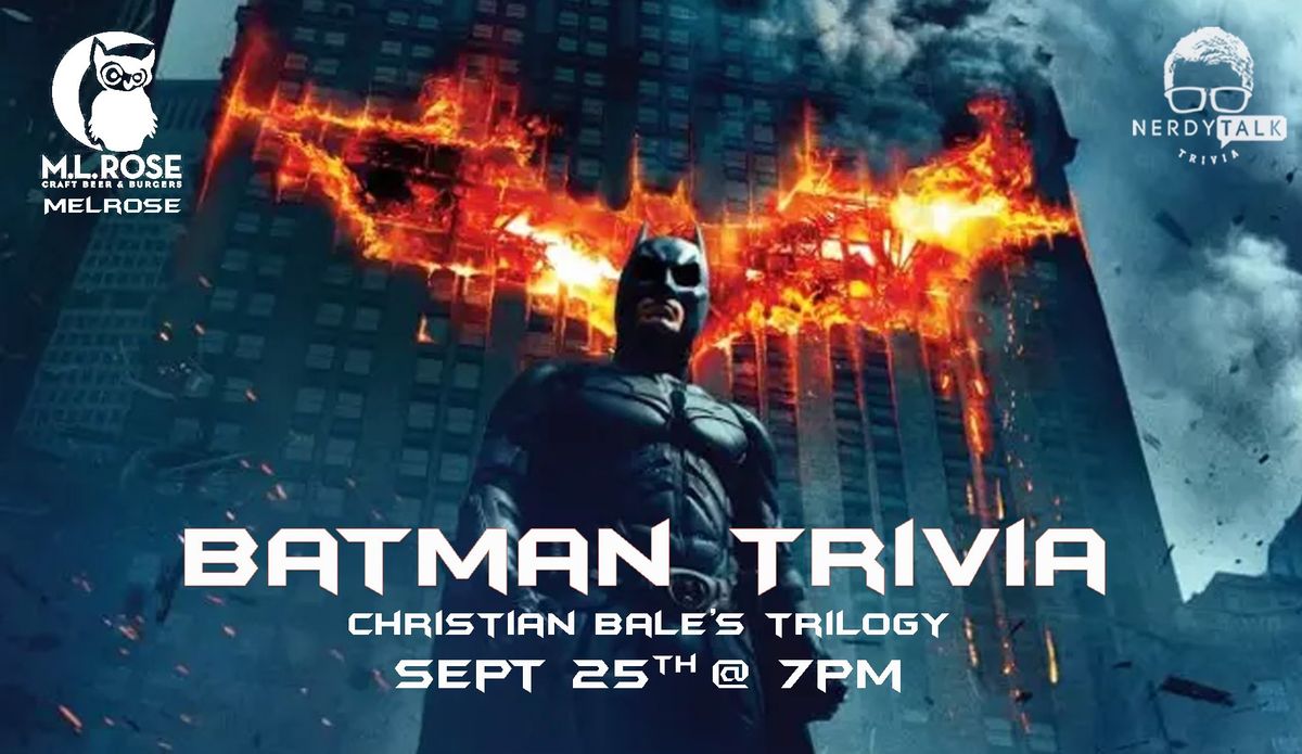 Batman Trivia  Night in Nashville!