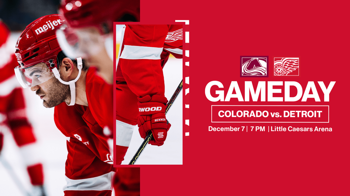 Detroit Red Wings at Colorado Avalanche