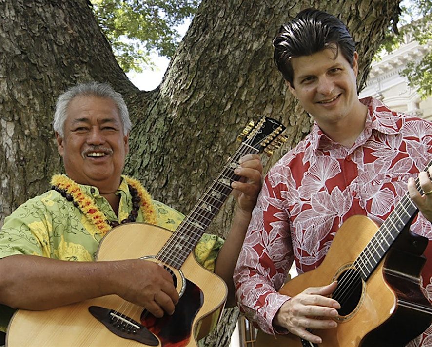 George Kahumoku, Jr & Jeff Peterson Together At The Pono Hawaiian Grill