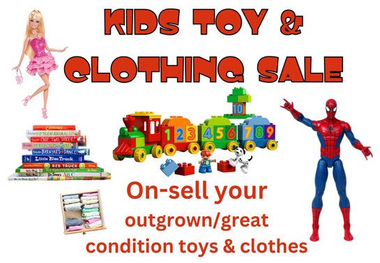 The Buckland Hall Community Kids' Toy & Clothing Sale