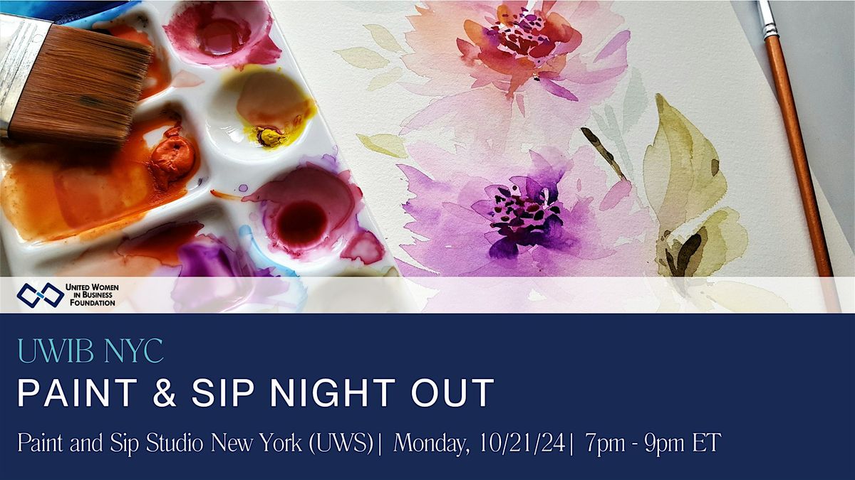 UWIB NYC: Paint & Sip Night Out