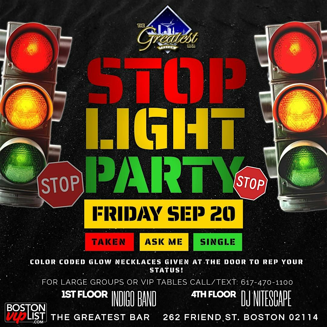 Stop Light Party @ The Greatest Bar (21+)