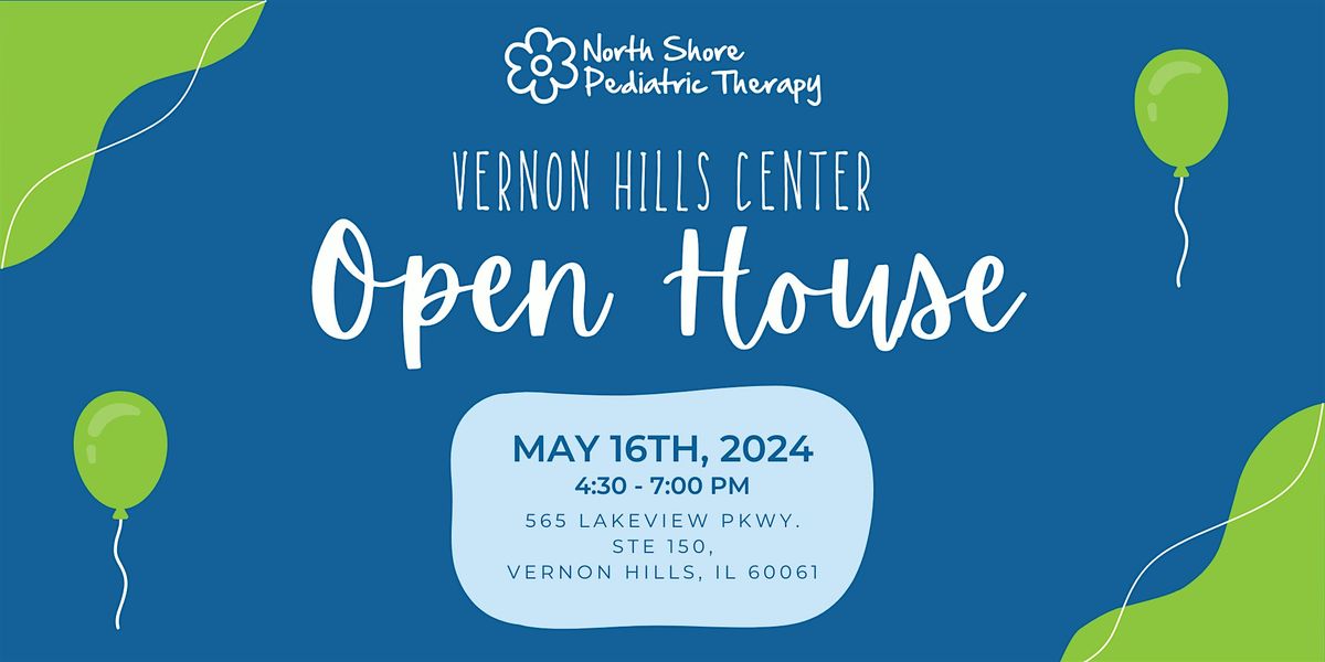 North Shore Pediatric Therapy Vernon Hills Open House