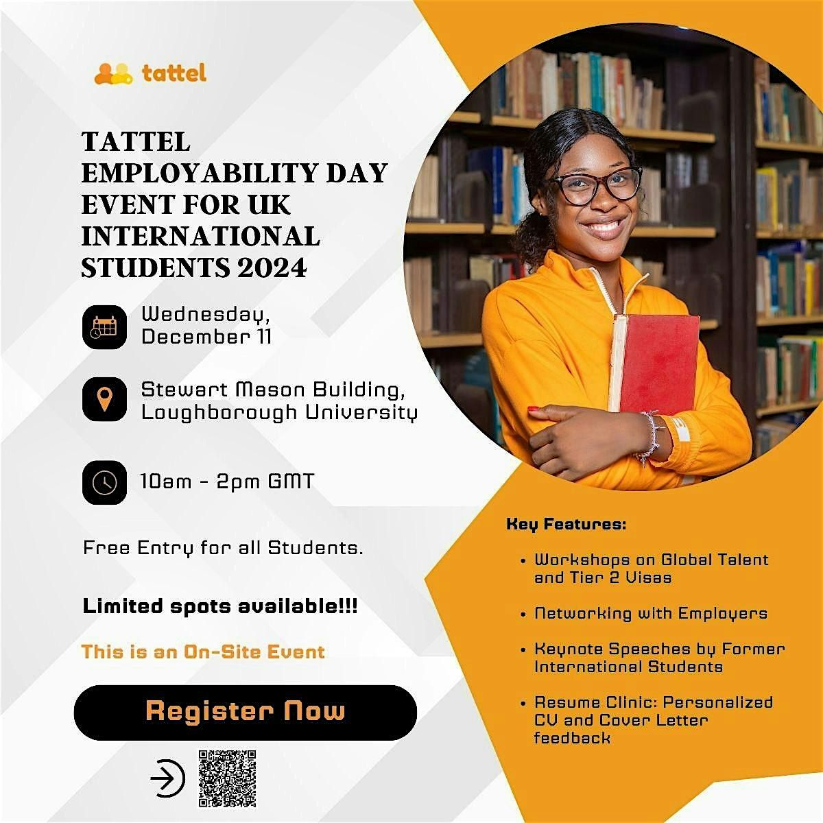 Tattel Employability Day Event  for UK International Students