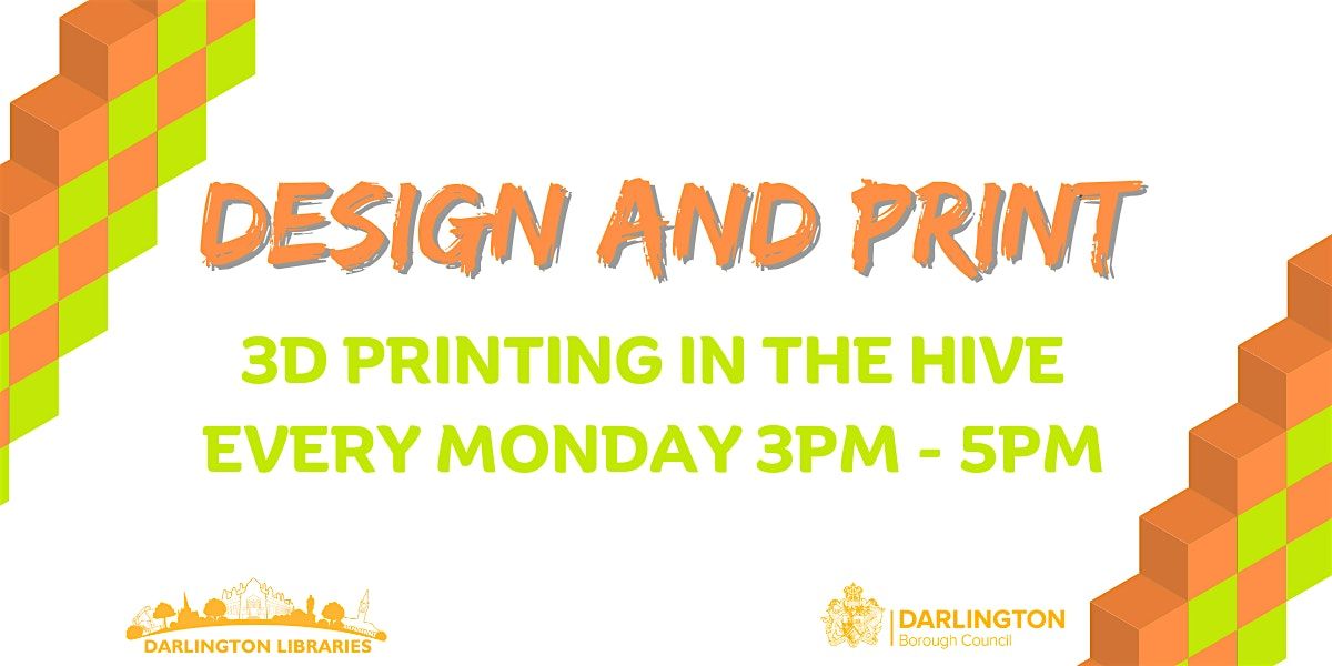 Design and Print - Mondays (ages 16+)