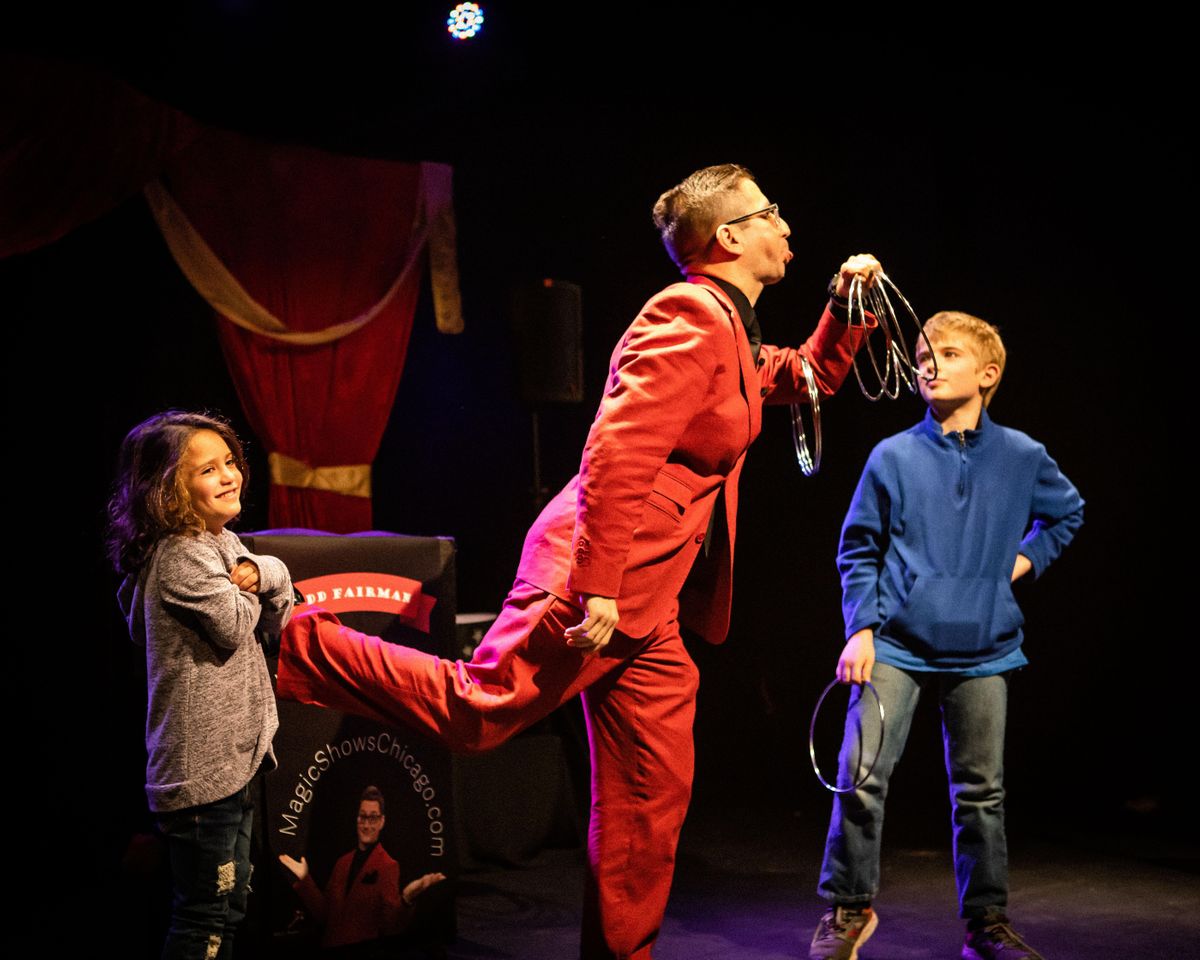 Family Magic Matinee, IN REAL LIFE! June 26 at Newport Theater,