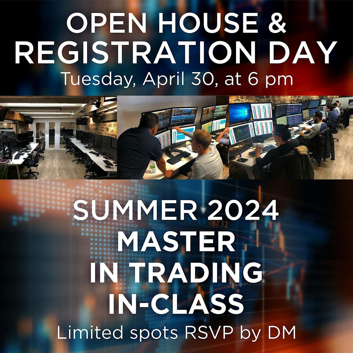 IOTAF - Summer 2024 Master in Trading Open House and Registration