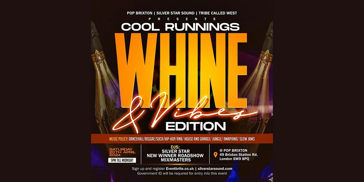 Cool Runnings Whine & Vibes Edition