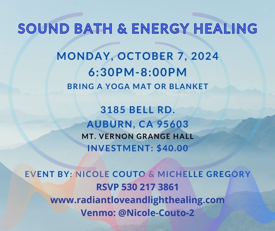 Sound bath & Energy healing