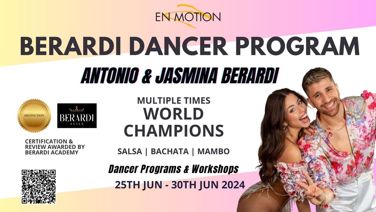 Berardi Dancer Program by World Champions - Antonio & Jasmina Berardi