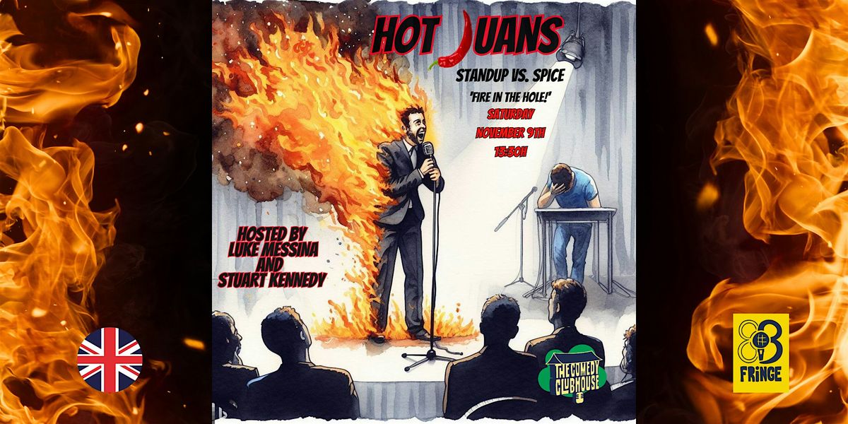 Hot Juans \u2022 Spicy Stand-Up Comedy \u2022 BCN Fringe \u2022 En