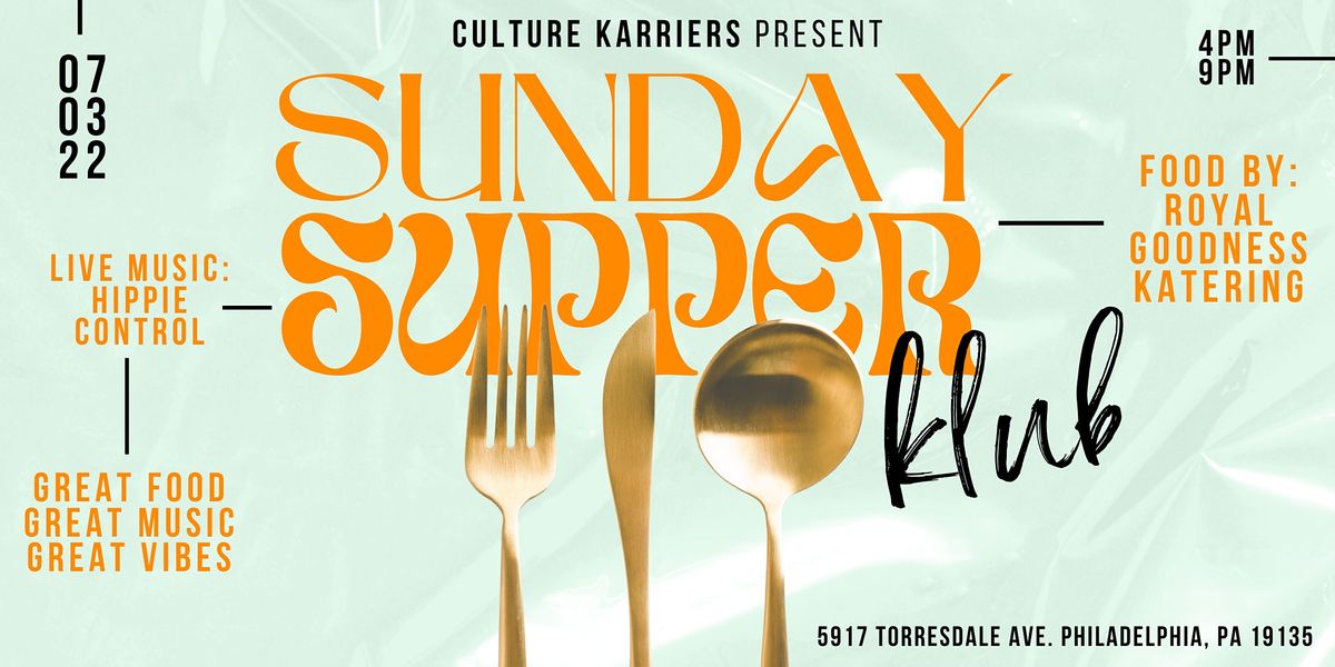 Sunday Supper Klub