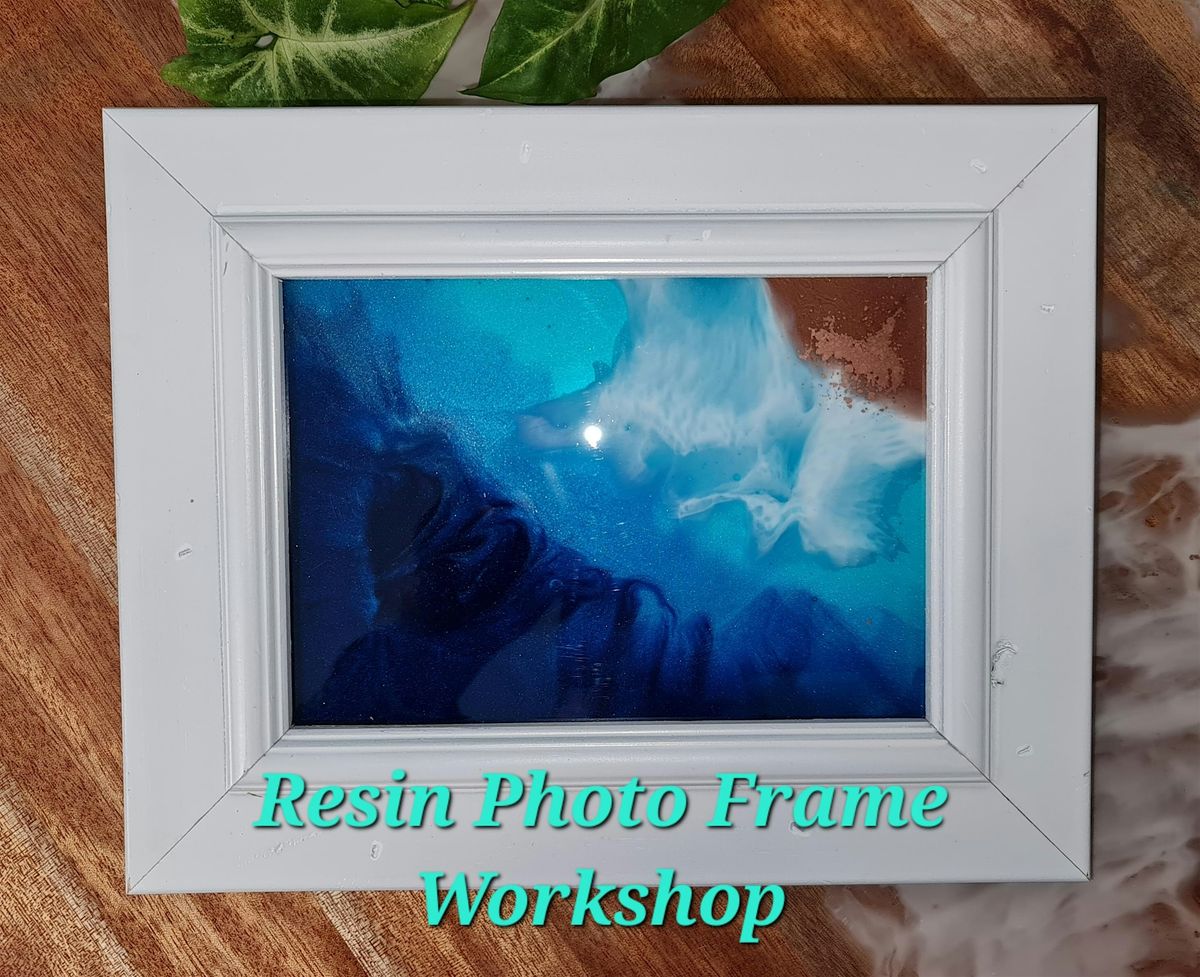 ONEDAY: Resin art frame Workshop.