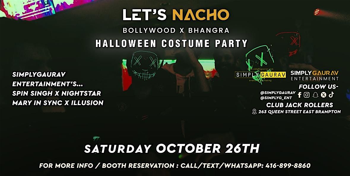 LET'S NACHO | Halloween Costume Party